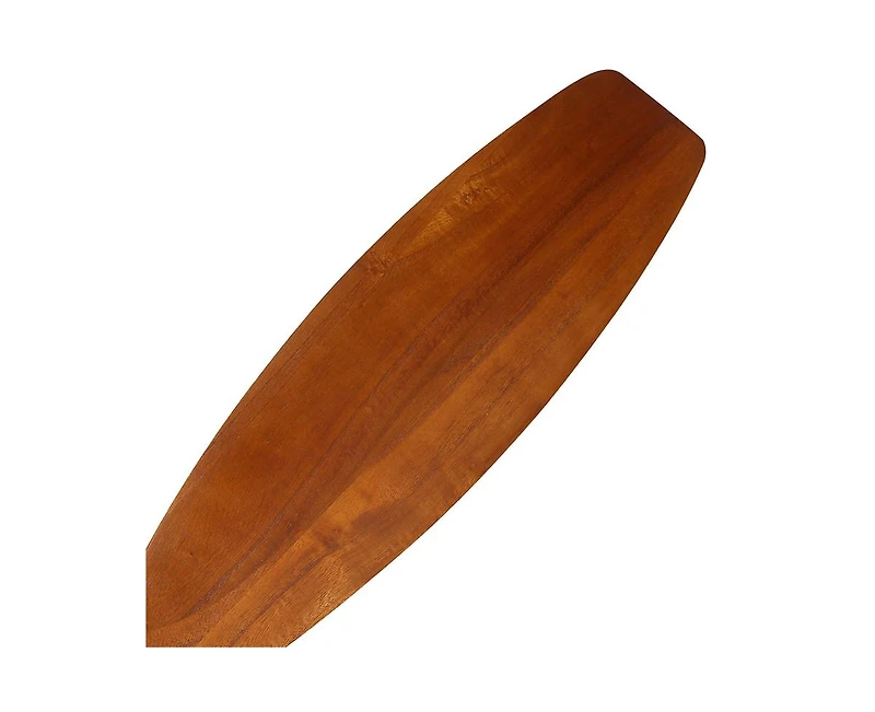 Sofucor 52-inch Classic Black 3-Blade Flush Mount Ceiling Fan with Light and Remote Control