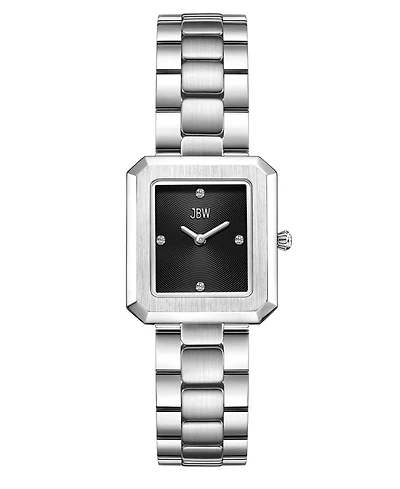 Jbw Women's Arc Swiss Quartz Stainless Steel Watch, 23mm