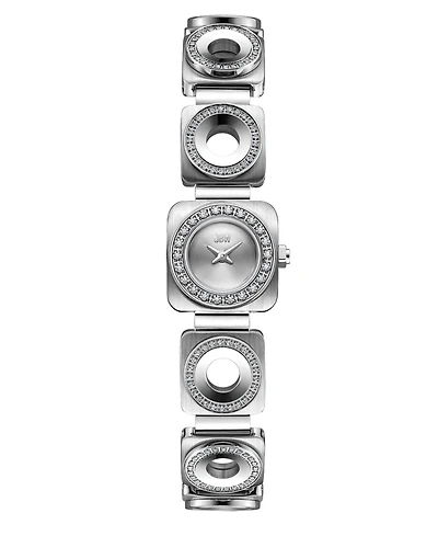 Jbw Women's Chasm Japan Quartz Stainless Steel Watch, 18mm