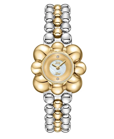 Jbw Men's Atmosphere Swiss Quartz Two-Tone 18k Gold-Plated Stainless Steel Watch, 30mm