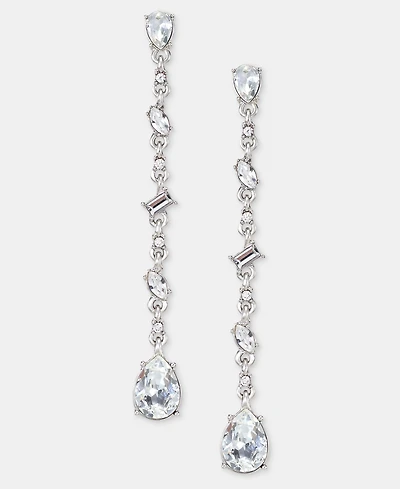 Givenchy Crystal Linear Drop Earrings