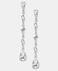 Givenchy Crystal Linear Drop Earrings