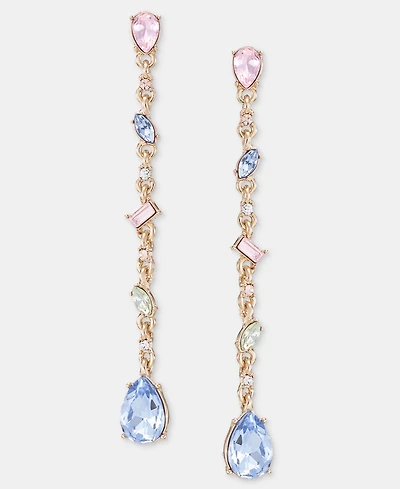 Givenchy Crystal Linear Drop Earrings