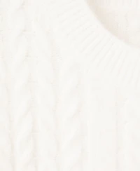 Mango Women's Braided Knitted Sweater