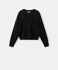 Mango Women's Feathers Knitted Sweater