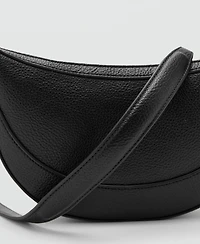Mango Women's Oval Shoulder Bag