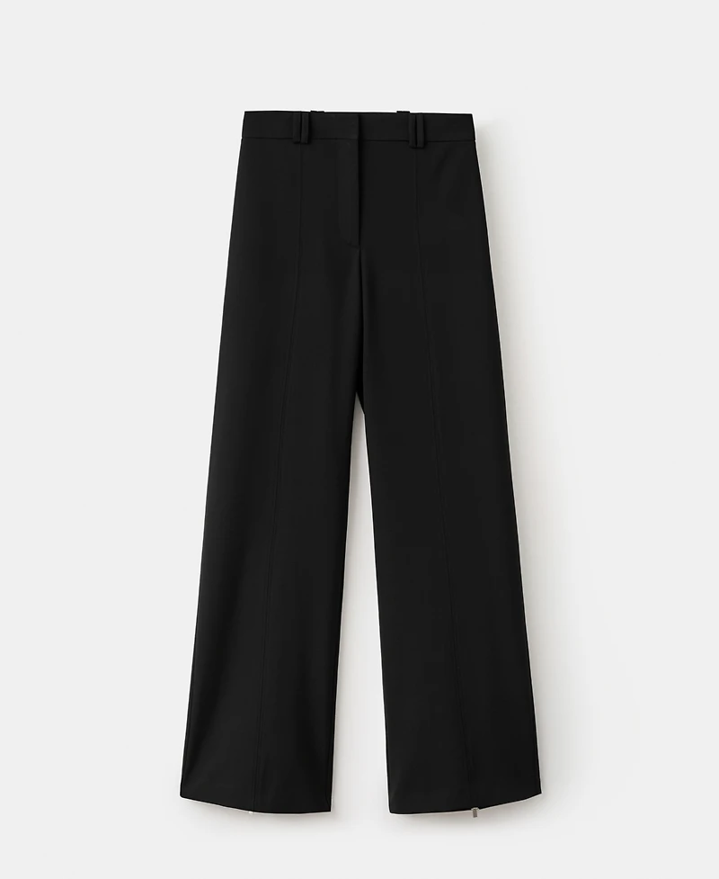 Mango Women's Zipped Straight Pants