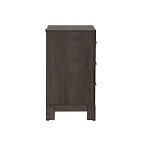 Liberty Furniture Modern Edge Bedroom Nightstand w/ Charging Station Usb-a Usb-c