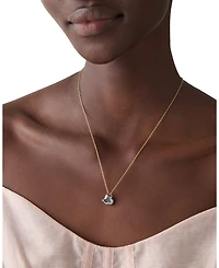 kate spade new york Amour Heart Enamel Pendant Necklace