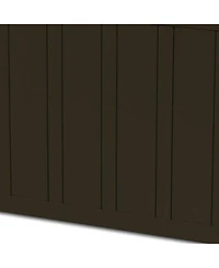 Ram Quality Products Outdoor Backyard Patio Storage Deck Box, 71 Gallon, Brown