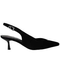 Guess Women's Yannick Embellished Kitten Heel Slingback Pumps
