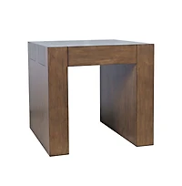 Jofran Taos Modern Rustic Square Dovetailed End Table