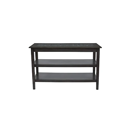 Jofran Baroque Sofa 48" Sofa Table with Mosaic Tile Inlay