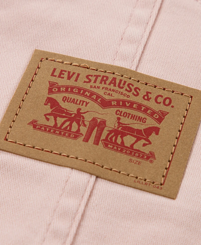 Levi's Baby Boys' and Girls' Sleeveless Twill Overalls