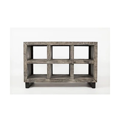 Jofran Mulholland Drive Modern Distressed Solid Wood 47" Sofa Table