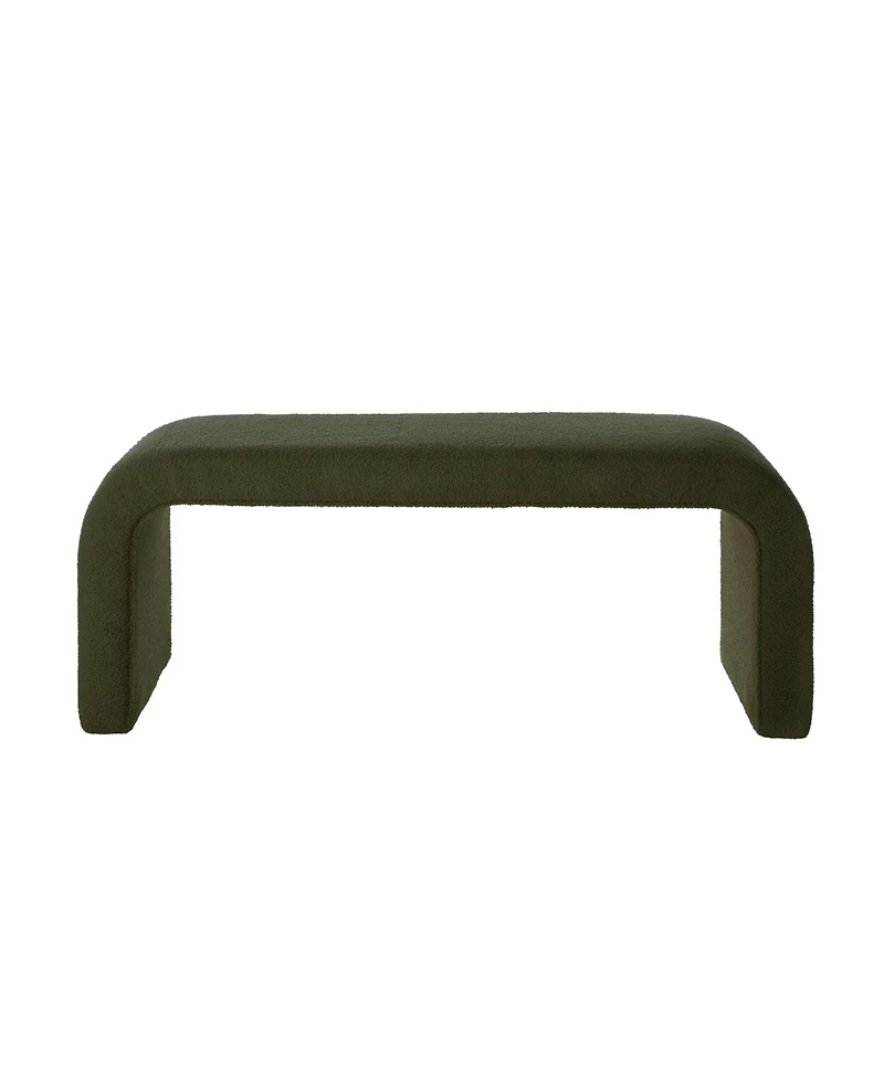 Streamdale Furniture U-Shaped Teddy Ottoman Bench Set of 3