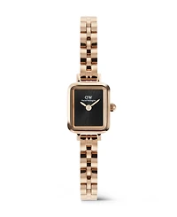 Daniel Wellington Women's Analog Rose Gold-Tone Stainless Steel Watch, 18 mm