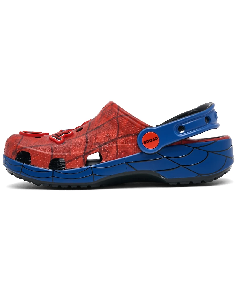 Crocs Little Kids Spider-Man Classic Clogs from Finish Line