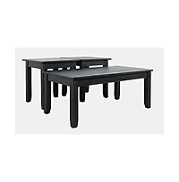 Jofran Eros Contemporary 3 Piece Coffee Table Set
