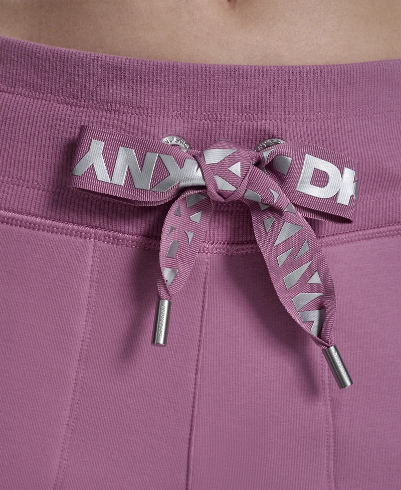 Dkny Sport Women's Logo-Drawstring High-Rise Joggers