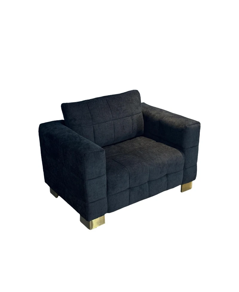 Streamdale Furniture Plush Polyester Sofa: Soft, Spring Seat, Easy Clean