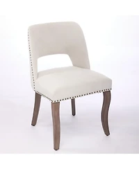 Streamdale Furniture Wooden Upholstered Dining Chairs - Set of 2