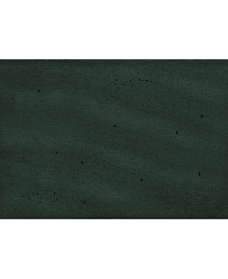 Lovmor Accent Table, End, Side Table, Nightstand, Narrow, Bedroom, Lamp, Storage Drawer, Antique Blue Veneer, Traditional