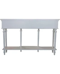 Kings Brand Furniture Narod Traditional 3-Drawer Console Table