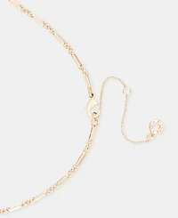 Anne Klein Mixed Stone Charm Pendant Necklace & Drop Earrings Set