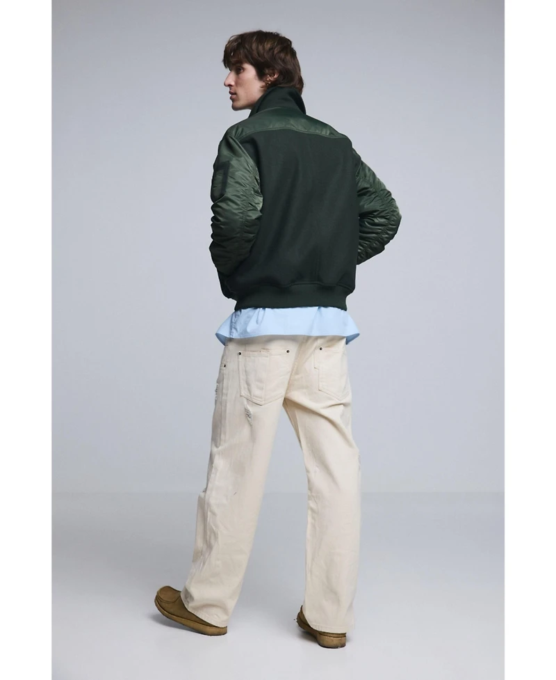 Desigual Men's Bomber jacket fabric