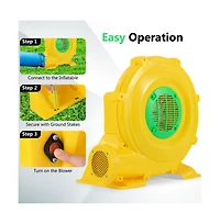 Hongge 780W 1 Hp Bounce House Blower with Handle and Stakes