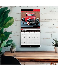 BrownTrout Classic Dodge Pickups 2026 Monthly Wall Calendar, 12" x 24", Hanging, Foil-Stamped Cover, Plastic-Free