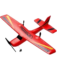 Mecale Rc Plane, 2.4GHz 2-Channel Remote Control Airplane with 6-Axis Gyro, Ready-to-Fly Aircraft Toy with 2 Batteries