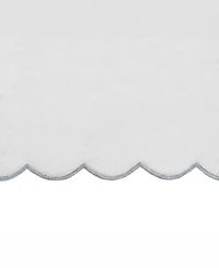 Linum Home Adornia Scallop Cotton 2-Pc. Bath Towel Set, 27" x 54"