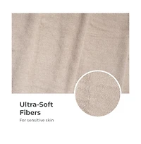 Cariloha Two Toned Bath Sheet | Laguna Blue 40"x72"| Turkish Cotton & Viscose Material Blend Extra Smooth, Odor Resistant and Highly Absorbent