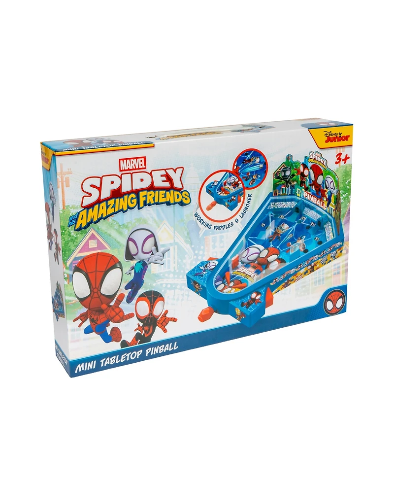 World Tech Toys Spider-Man Tabletop Baseball Pinball Game Toy