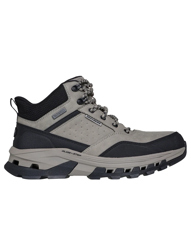 Skechers Men's Slip-Ins Waterproof Relaxed Fit: Glide-Step Randell - Brecken Hiking Boots from Finish Line