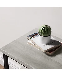 gaomon Tv Stand for Living Room, Dresser-Style Tv Stand with 2 Drawers, Compact Entertainment Center with Storage Options