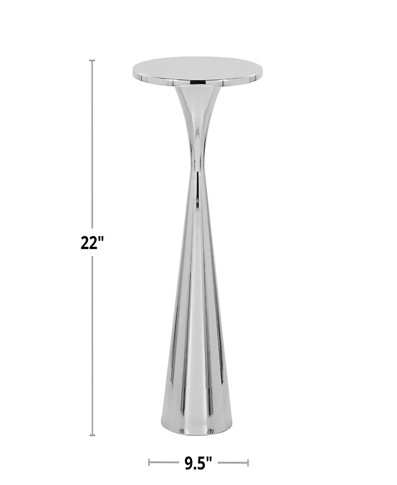 Lumisource 22" Metal Gemma Contemporary Side Table