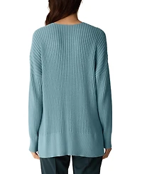 Eileen Fisher Women's V-Neck Pull-On Sweater