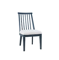 Jofran Westport Modern Farmhouse Upholstered Dowelback Dining Chair