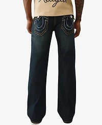 True Religion Men's Billy Bootcut Super T Flap Jeans