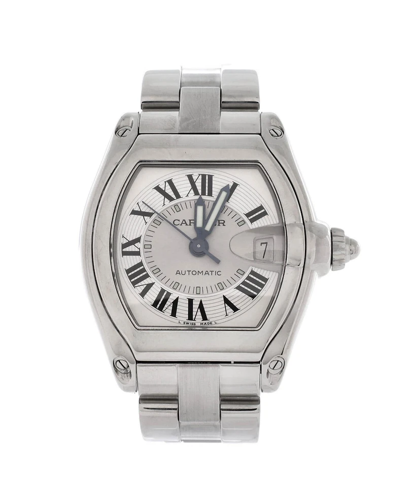 Pre-Owned Cartier Roadstar Automatic Watch in Stainless Steel 37mm
