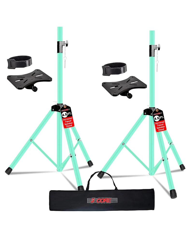 5 Core Speaker Stand Adjustable Pa Dj Tripod Mount Heavy Duty