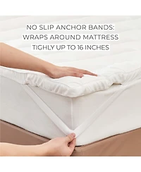 Linery & Co. 2 Inch Quilted Down Alternative Mattress Pad