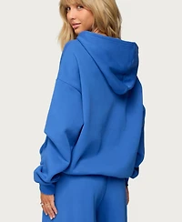 Edikted Women's Basic Girl Oversized Hoodie