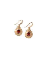 Retro Chic Fig Hook Earrings