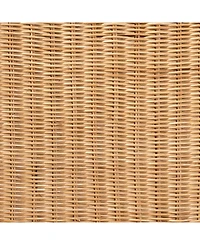 Furniture Racquel 20" Rattan Bohemian Bar Stool