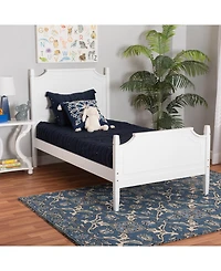 Boxton Studio Mariana 41.5" Wood Traditional Twin Platform Bed