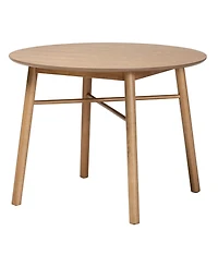 Boxton Studio Denmark 39.4" Wood Mid-Century Dining Table